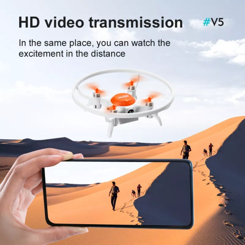 UK 4DRC V5 Kids And Beginners Mini RC Drone RC Quadcopter With 720P HD Wide Angle Camera,Drones Suitable For Children And Beginners,Logistics Is Randomly Sent By Evri,Royal Mail,Amazon Logistics